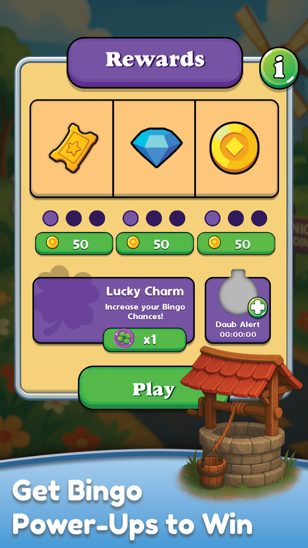 Bingo Games Match 3 Road Trip - collectible souvenirs